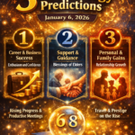 January 6, 2026 Numerology: Three Predictions Favoring Business and Industrial Progress.
