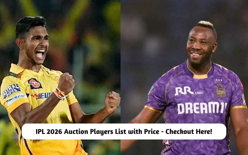 IPL 2026 Auction
